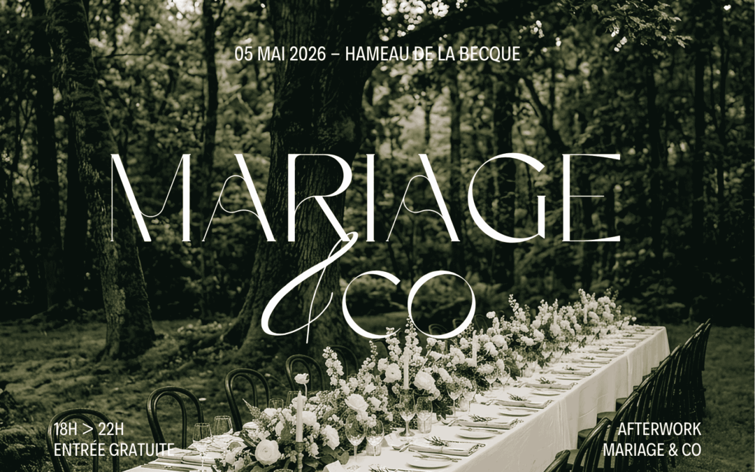 05 Mai 2026 : Afterwork Mariage & Co